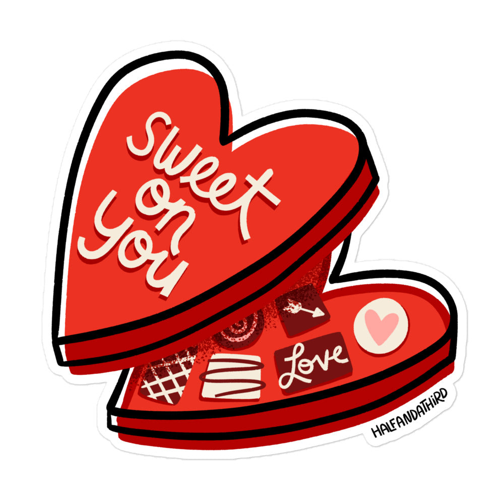 Sweet on You sticker